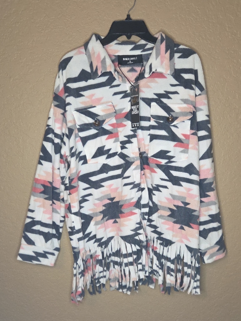 Inner Circle Button Up Sweater